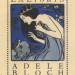 Exlibris Adele Bloch - Bookplate with princess and frog